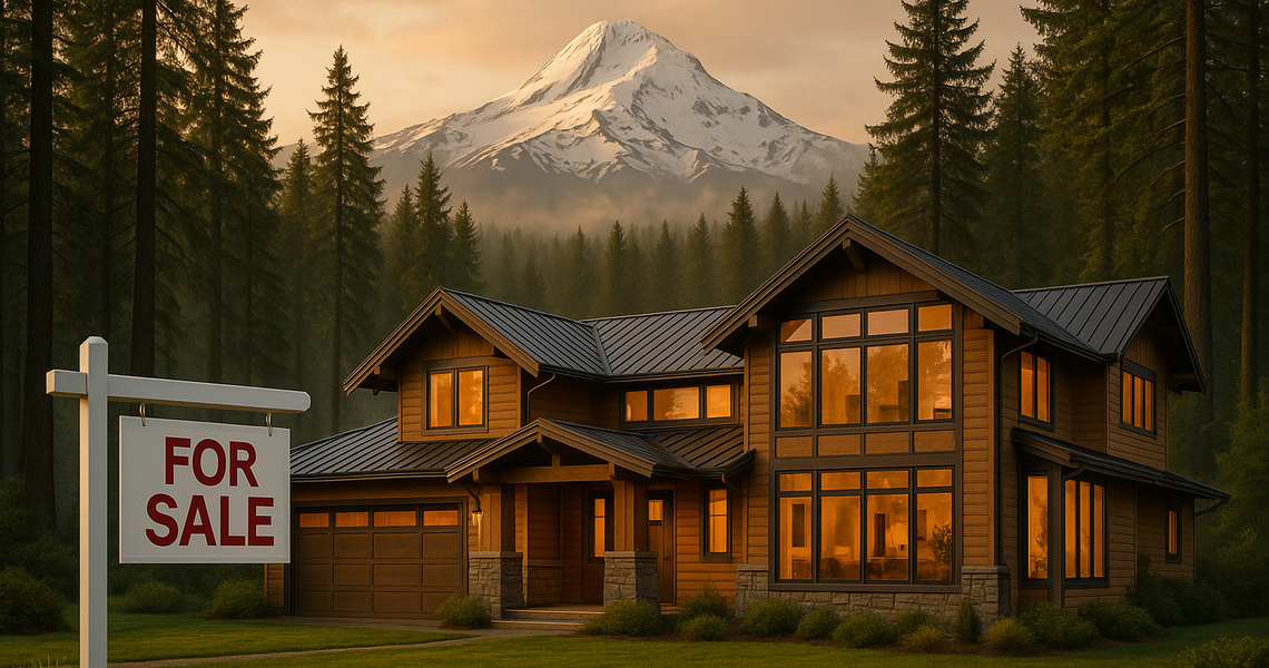 🌲 Oregon Home Prices up 699% since 1984 - Second Highest in the Nation